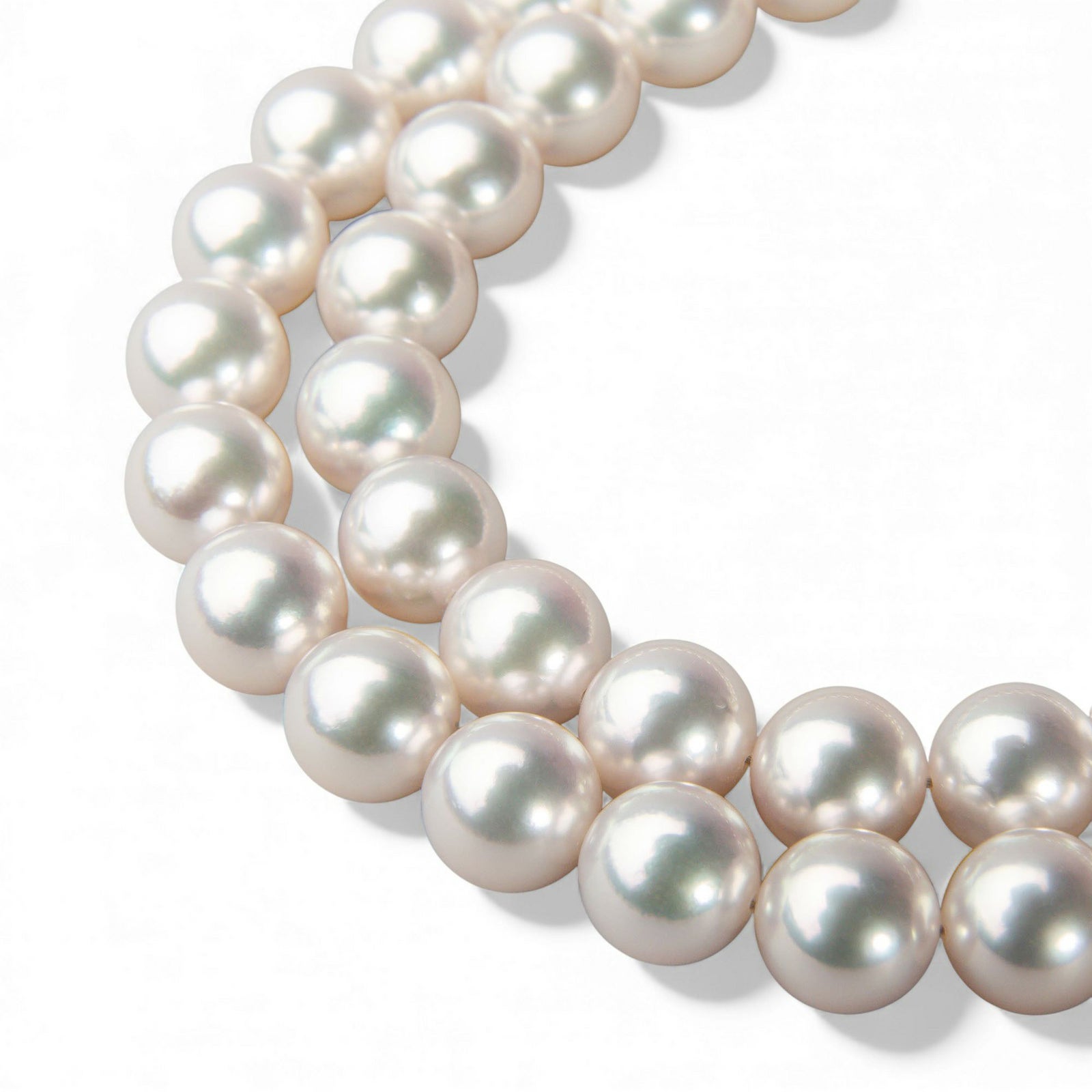 オーロラ天女 真珠ネックレス 8.5-9.0mm テリ最上位 高品質 AAA 真珠科学研究所 鑑別書付 パールネックレス [特選][n4]（アコヤ真珠 本真珠 花珠真珠）（冠婚葬祭 フォーマル 入学式 卒業式 成人式 厄除け 結納）