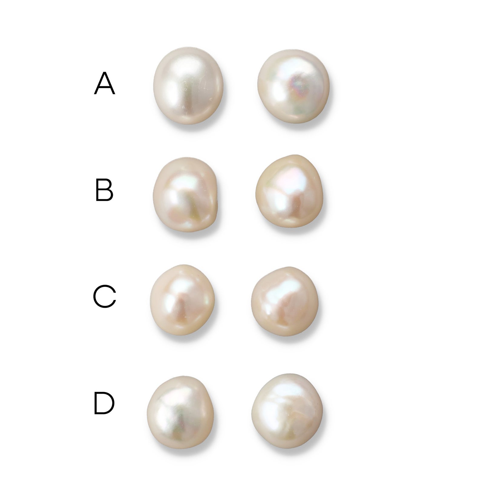 Unique+ 淡水バロック真珠 ピアス/イヤリング　11mmUP K18YG/SV925