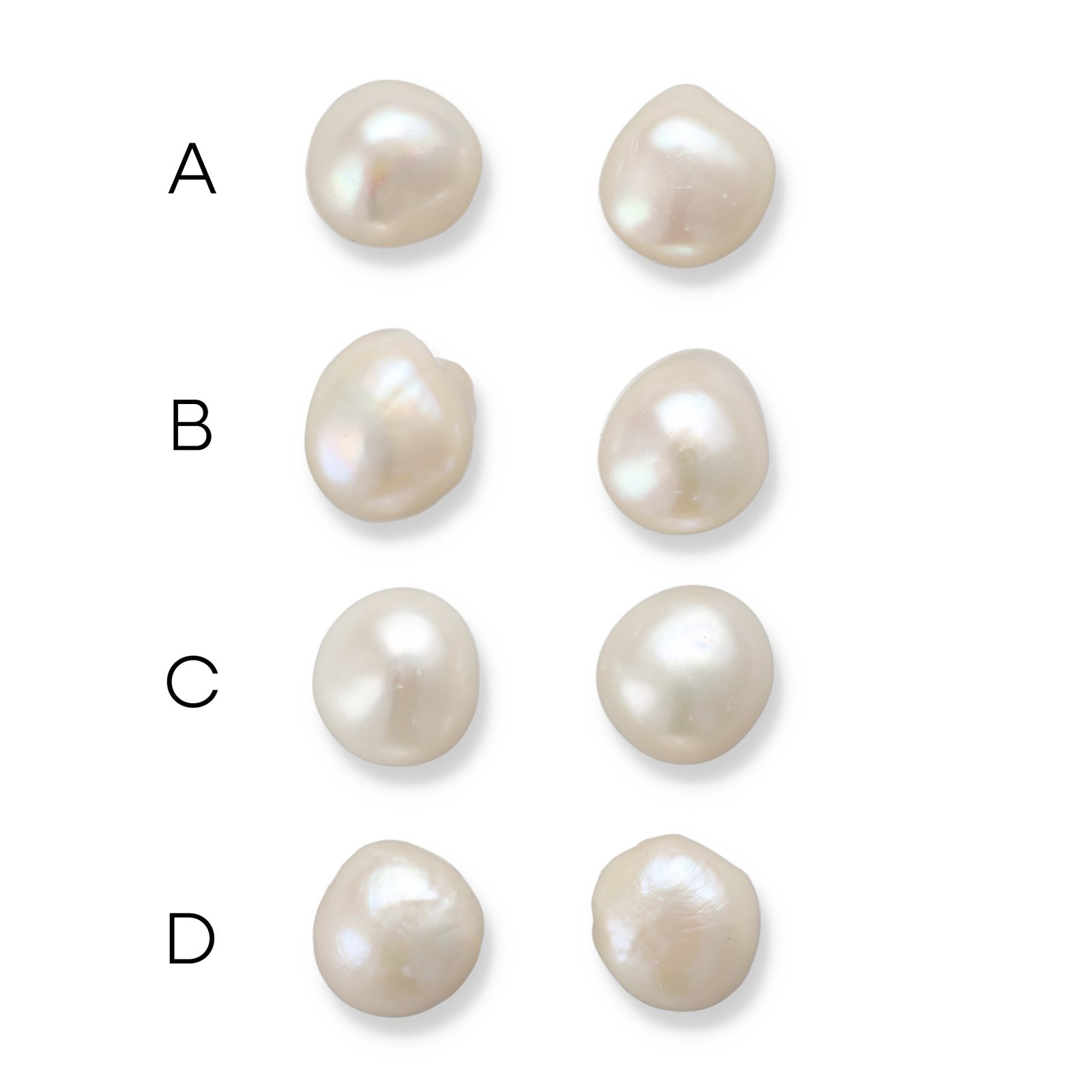 Unique+ 淡水バロック真珠 ピアス/イヤリング　11mmUP K18YG/SV925