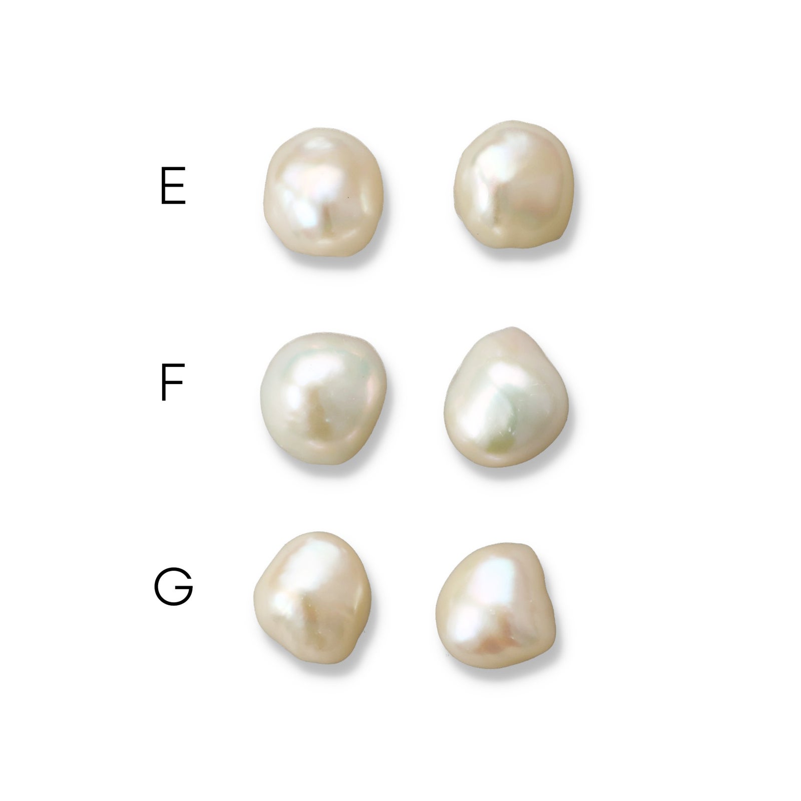 淡水真珠 大粒バロックパール 選べるパールピアス イヤリング ～unique(ユニーク)～ ホワイト系 12-13mm A～BC  K18（本真珠）[n2]（トレンド おしゃれ　カジュアル 大珠）