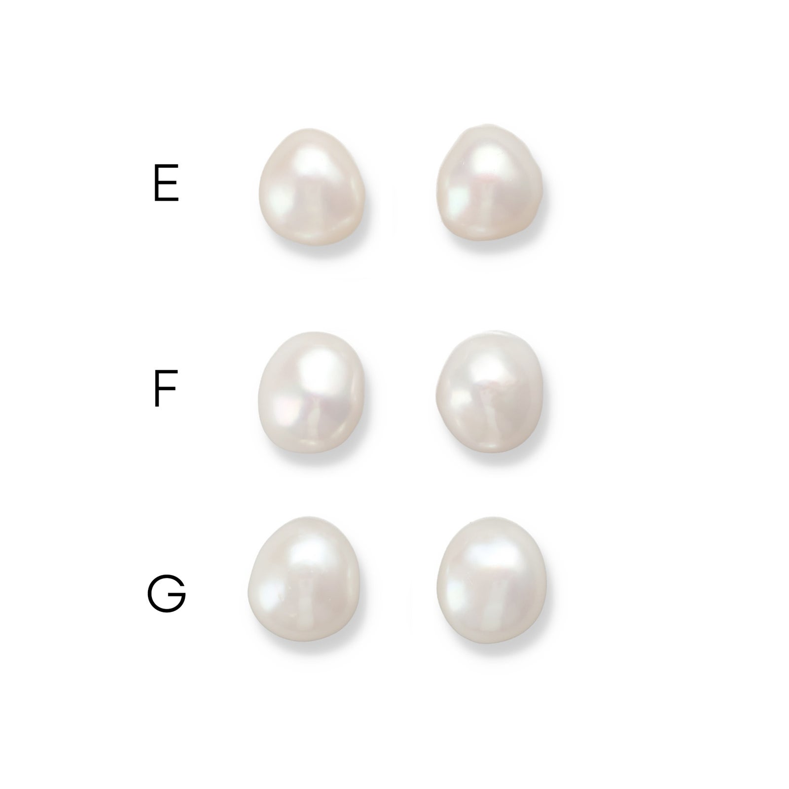淡水真珠 大粒バロックパール 選べるパールピアス イヤリング ～unique(ユニーク)～ ホワイト系 12-13mm A～BC  K18（本真珠）[n2]（トレンド おしゃれ　カジュアル 大珠）