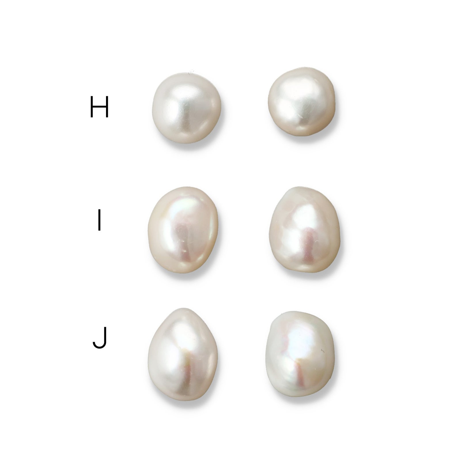 Unique+ 淡水バロック真珠 ピアス/イヤリング　11mmUP K18YG/SV925