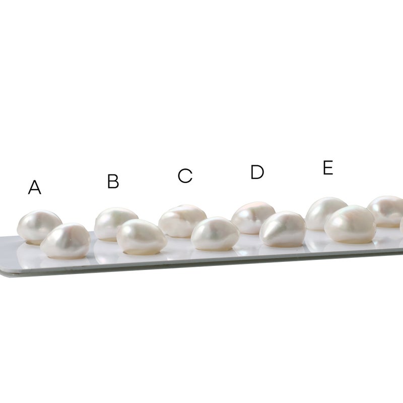 Unique+ 淡水バロック真珠 ピアス/イヤリング　11mmUP K18YG/SV925