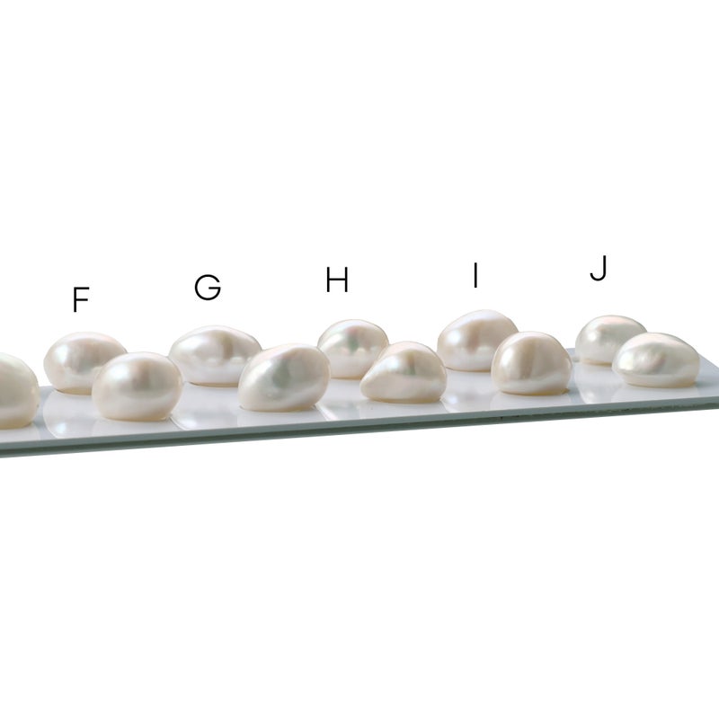 Unique+ 淡水バロック真珠 ピアス/イヤリング　11mmUP K18YG/SV925