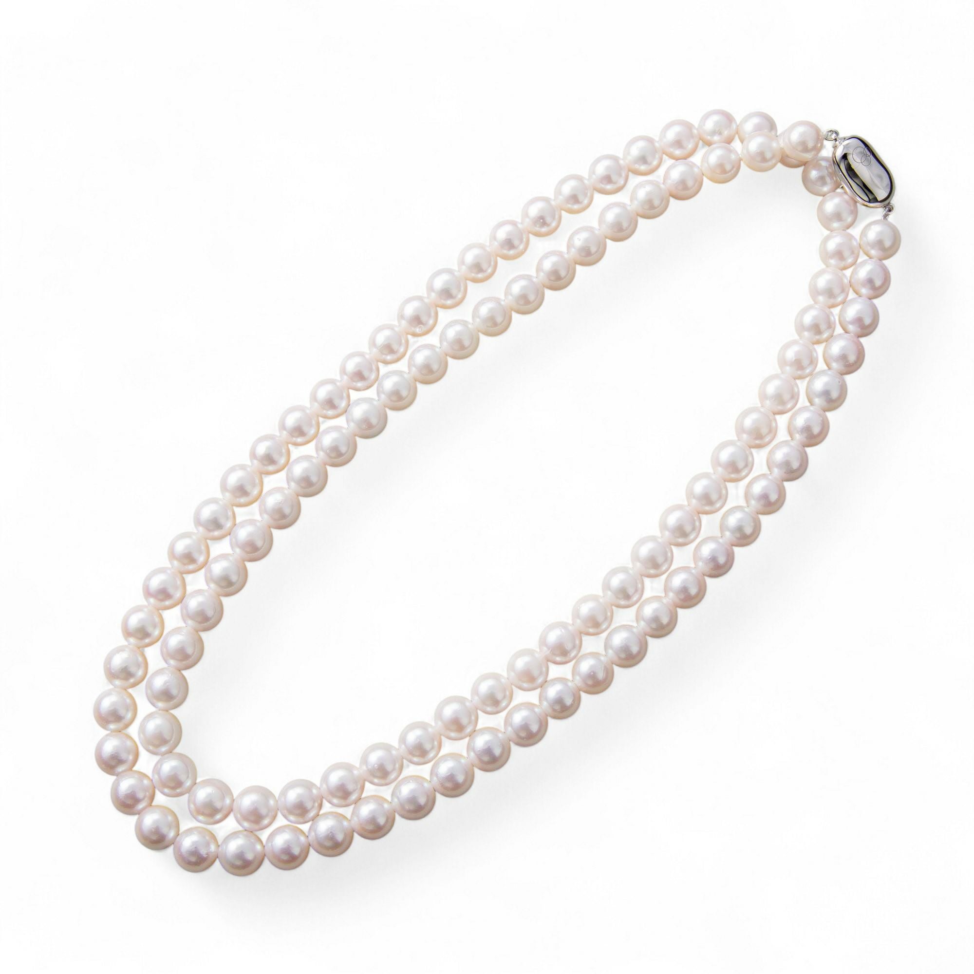 あこや真珠 ロングネックレス8.0-8.5mm 80cm | 8.0-9.0mm