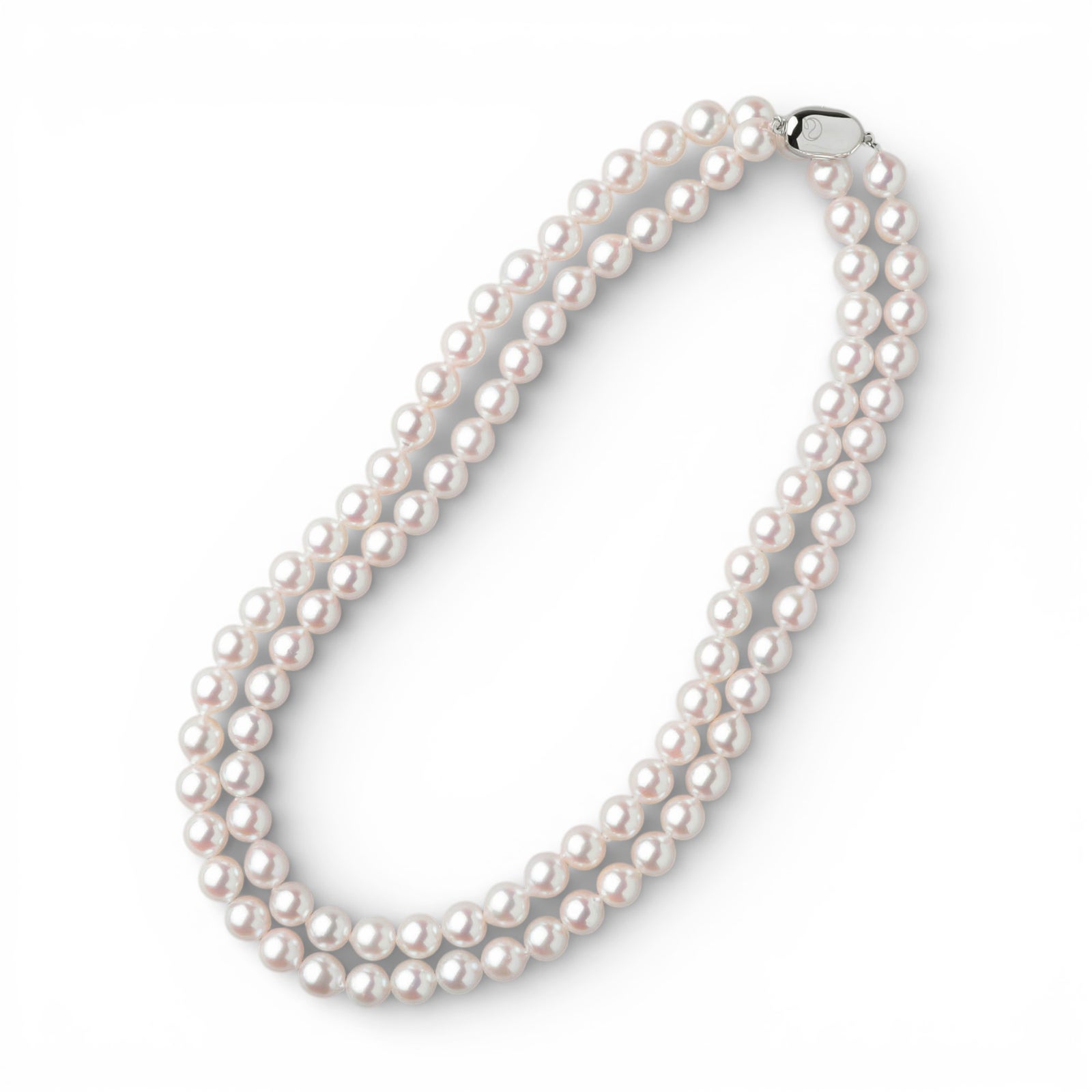 あこや真珠 ロングネックレス8.0-8.5mm　80cm