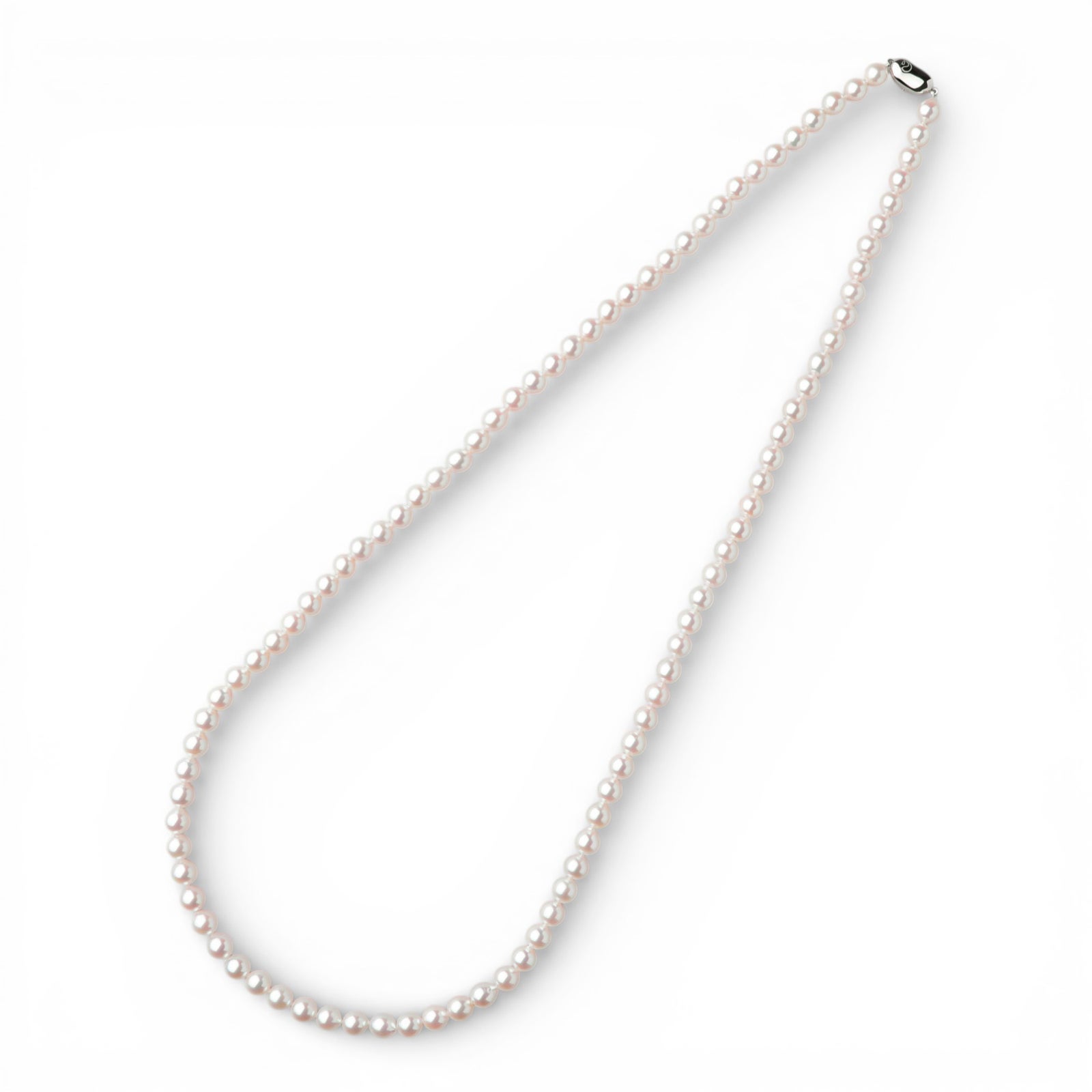 あこや真珠 ロングネックレス8.0-8.5mm　80cm