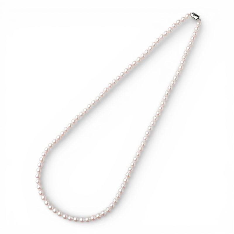 あこや真珠 ロングネックレス8.0-8.5mm　80cm