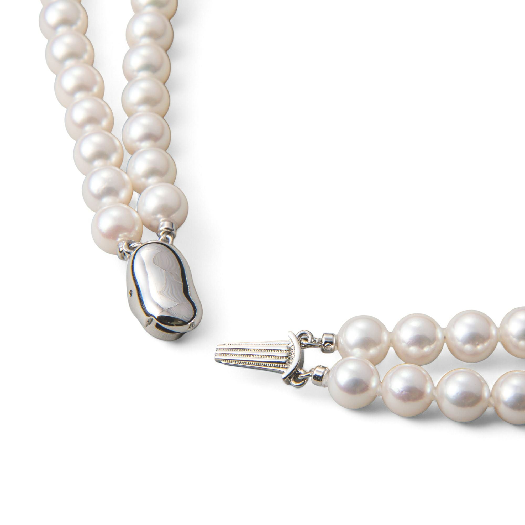 あこや真珠 ロングネックレス7.0-7.5mm 60cm | 7.0-8.0mm