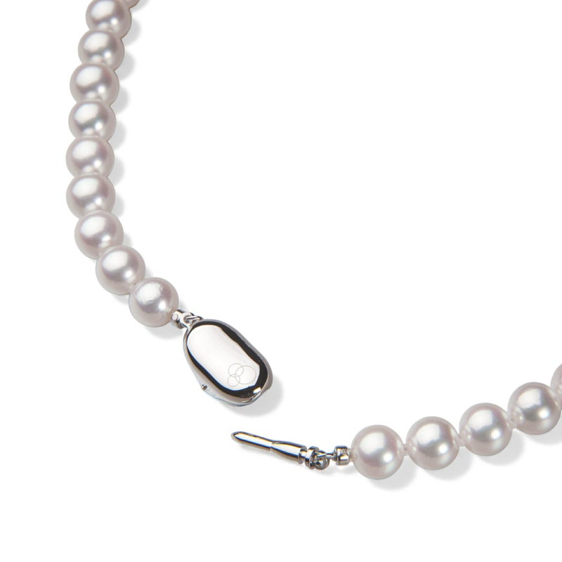 オーロラ天女 ネックレス7.5-8.0mm