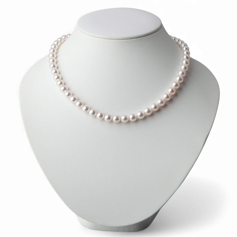 オーロラ天女 ネックレス7.5-8.0mm