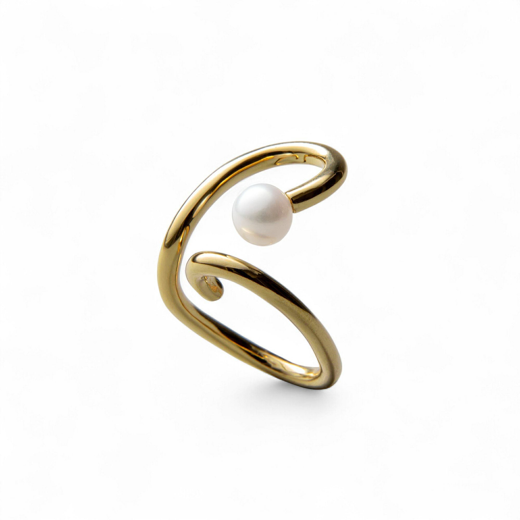 Supple 淡水真珠 イヤーカフ