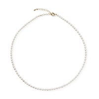 淡水ベビーネックレス　ライス　3.0-3.5mm