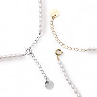 WEB限定】淡水真珠 ネックレス 3.5-4.0mm ライス | WSP（ダブル