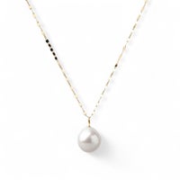 Unique 淡水真珠　バロック　ホワイト　プチペンダント