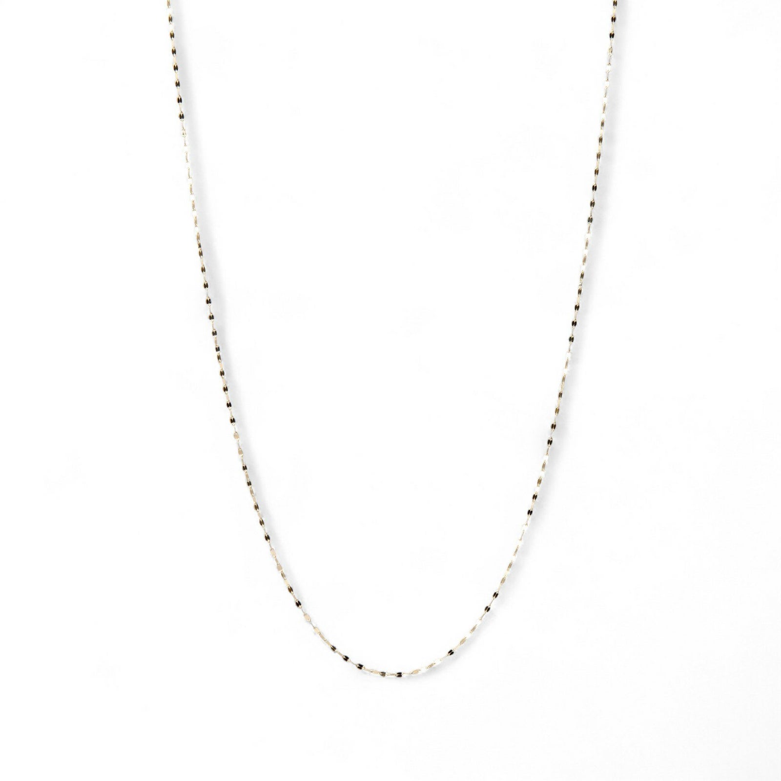 ペタルチェーン 70cm ロングネックレス K10WG/K10YG/K10PG ゴールド（アジャスター環付き/60cmに調整可） [n3]（ロングチェーン ロングネックレス トレンド チョーカー 重ねづけ おしゃれ インスタ映え）