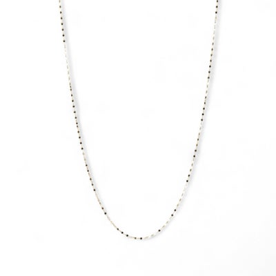 ペタルチェーン 70cm ロングネックレス K10WG/K10YG/K10PG ゴールド（アジャスター環付き/60cmに調整可） [n3]（ロングチェーン ロングネックレス トレンド チョーカー 重ねづけ おしゃれ インスタ映え）