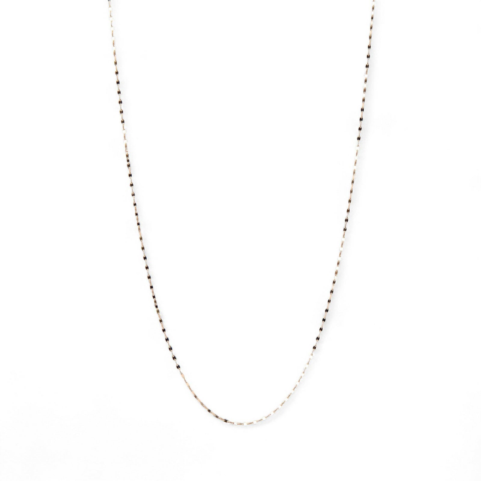 ペタルチェーン 70cm ロングネックレス K10WG/K10YG/K10PG ゴールド（アジャスター環付き/60cmに調整可） [n3]（ロングチェーン ロングネックレス トレンド チョーカー 重ねづけ おしゃれ インスタ映え）