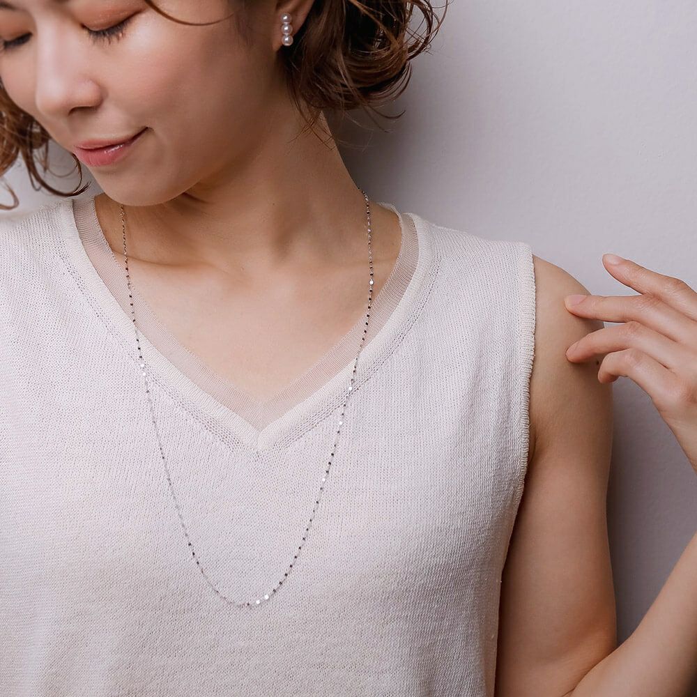 WEB限定】ペタル チェーン 70cm K10WG/YG/PG | チェーン・金具