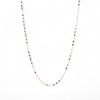 ペタルチェーン ネックレス 45cm K10WG/K10YG/K10PG ゴールド（アジャスター環付/40cmに調整可） [n3]（トレンド チョーカー 重ねづけ おしゃれ インスタ映え）