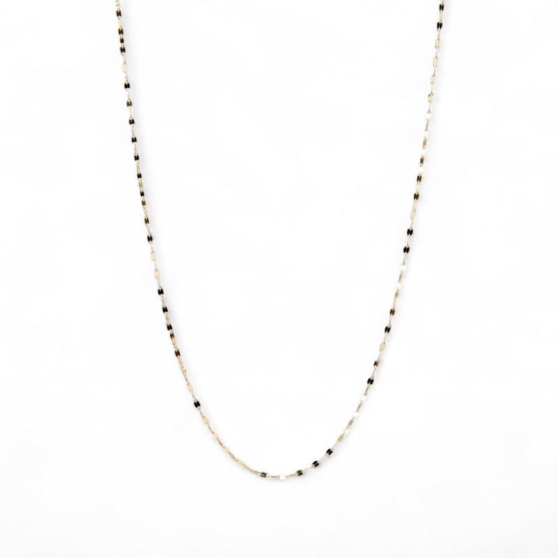 ペタルチェーン ネックレス 45cm K10WG/K10YG/K10PG ゴールド（アジャスター環付/40cmに調整可） [n3]（トレンド チョーカー 重ねづけ おしゃれ インスタ映え）