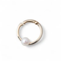 あこや真珠5.5mm イヤカフ/リングイヤリング K10YG