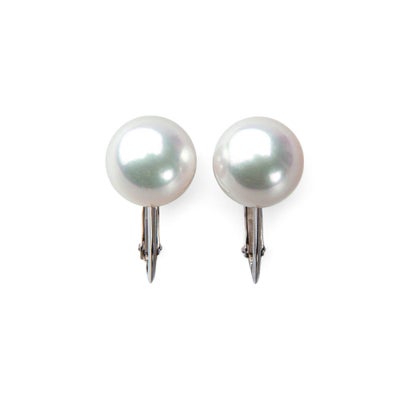 オーロラ花珠真珠 ピアス8.0-8.5mm PT900 -TOP Quality- [WSP] | WSP 