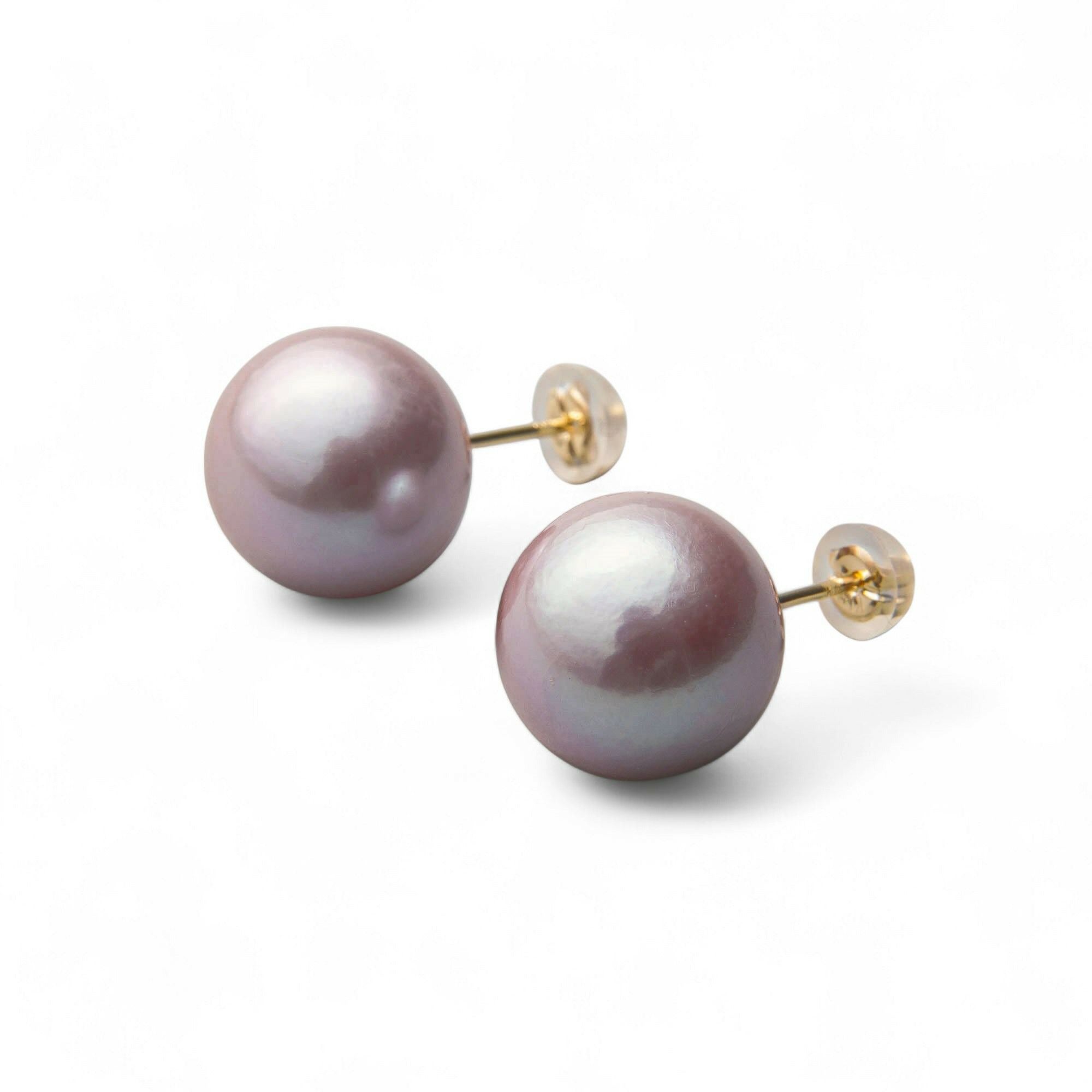 WEB限定】Mauvette 淡水真珠 ピアス 12mmUP K18YG | 淡水真珠ピアス