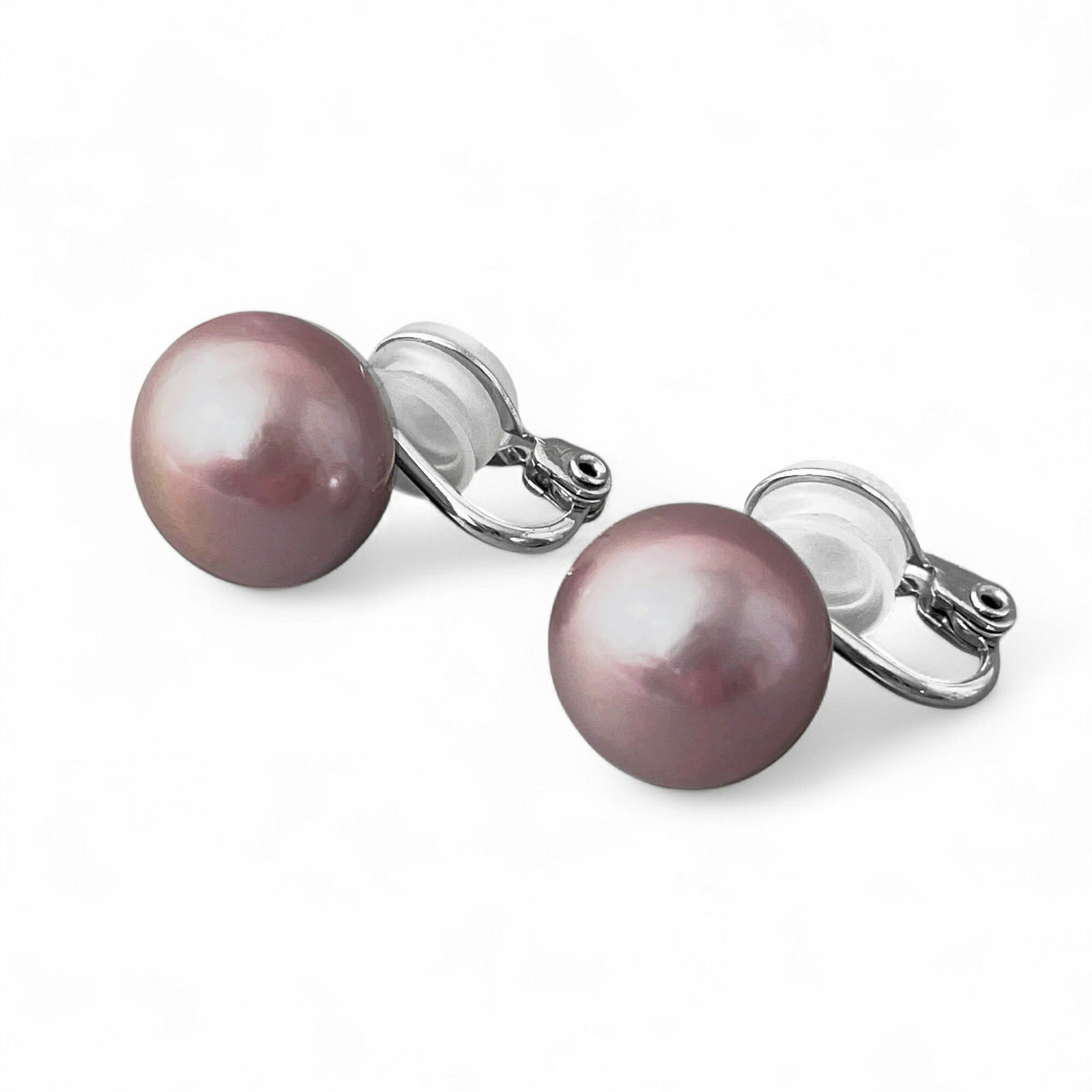 淡水真珠(有核) イヤリング 13mmUP  K14WG