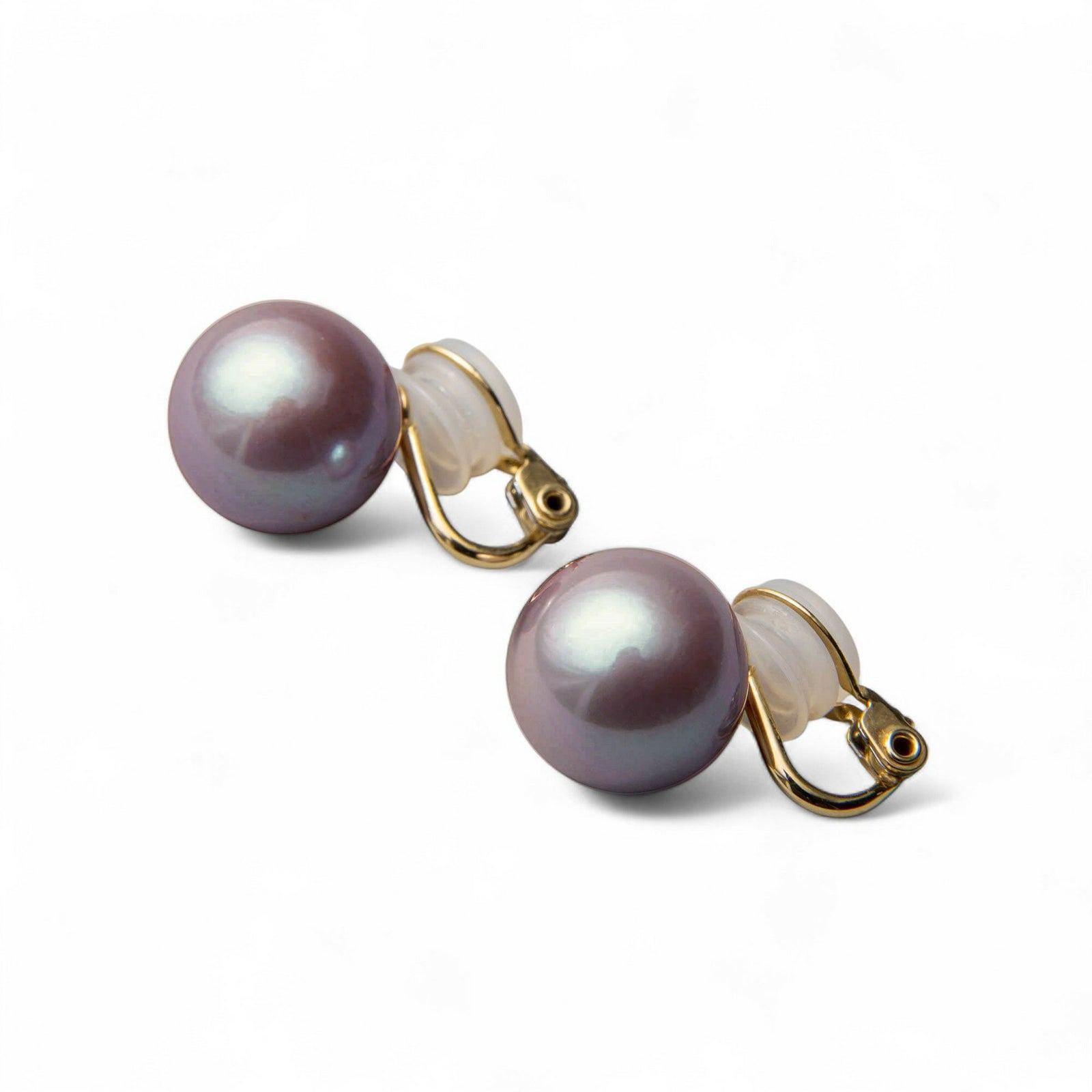 淡水真珠(有核) イヤリング 13mmUP  K18