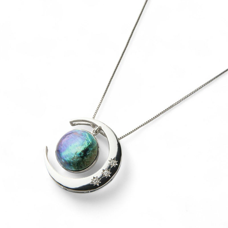 アワビ真珠　ペントップ　11mmUP WG クレセント