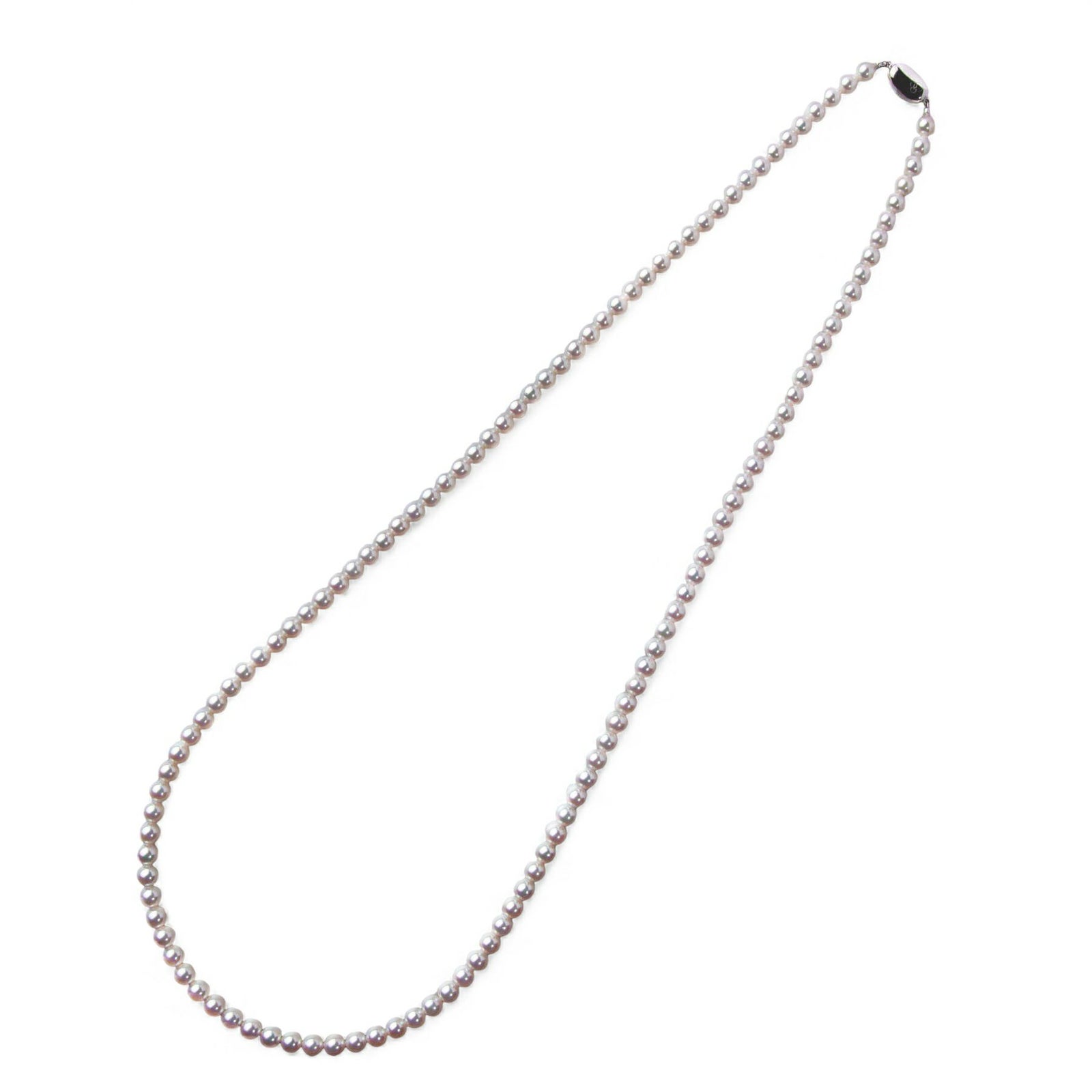 オーロラ天女 ロングネックレス　6.5-7.0mm　80cm