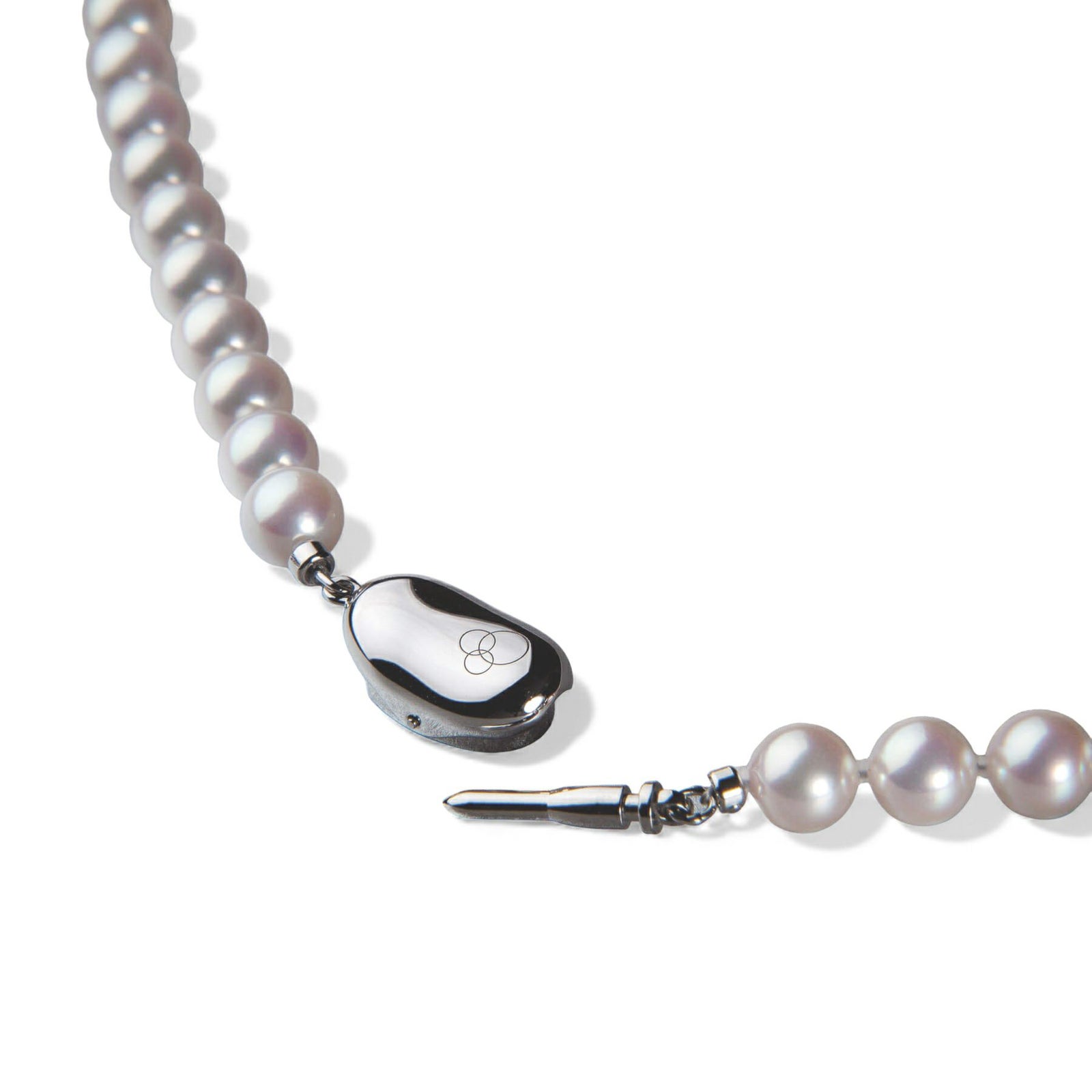 オーロラ天女 ロングネックレス　6.5-7.0mm　80cm