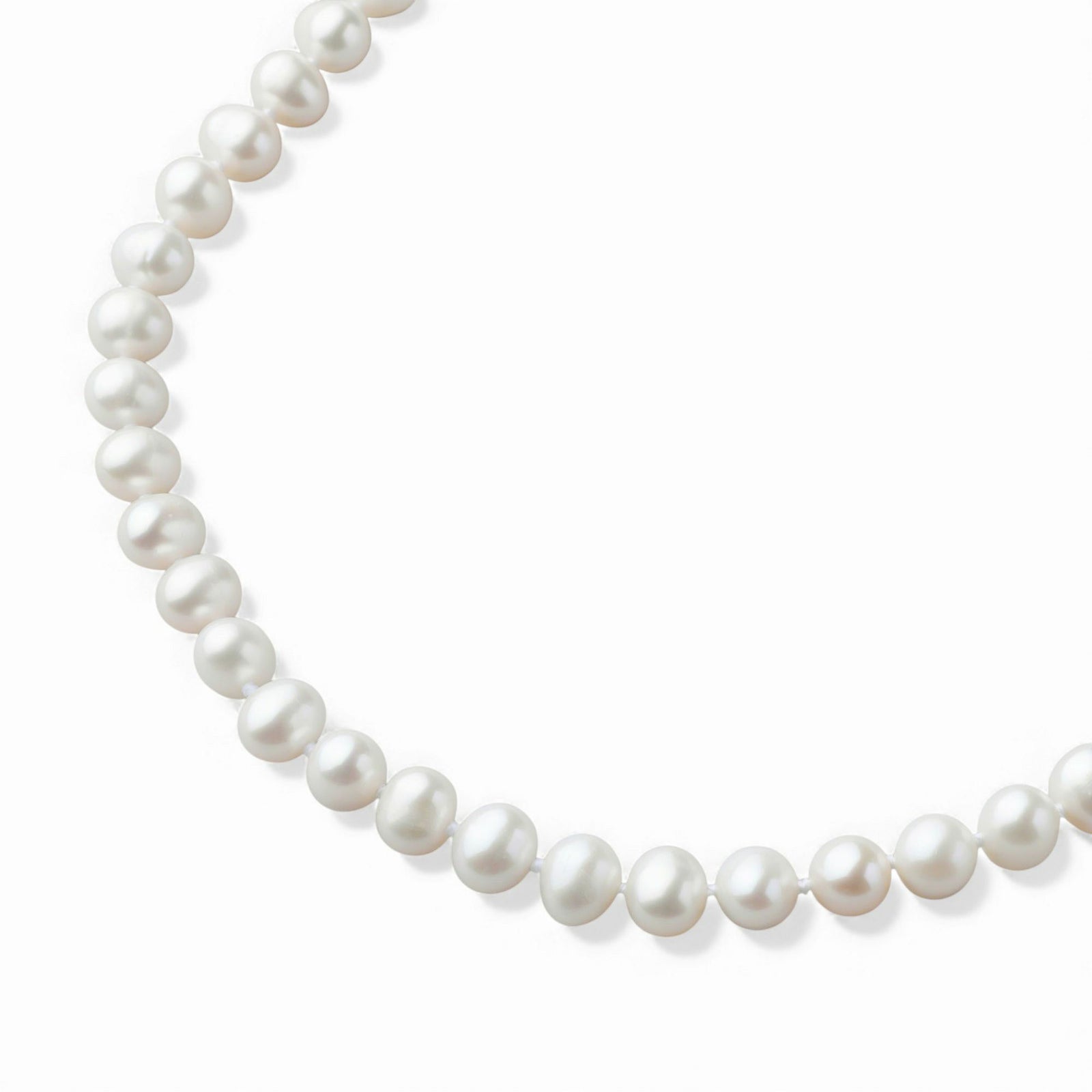 淡水真珠 ネックレス　5.5-6.0mm　50cm マンテル