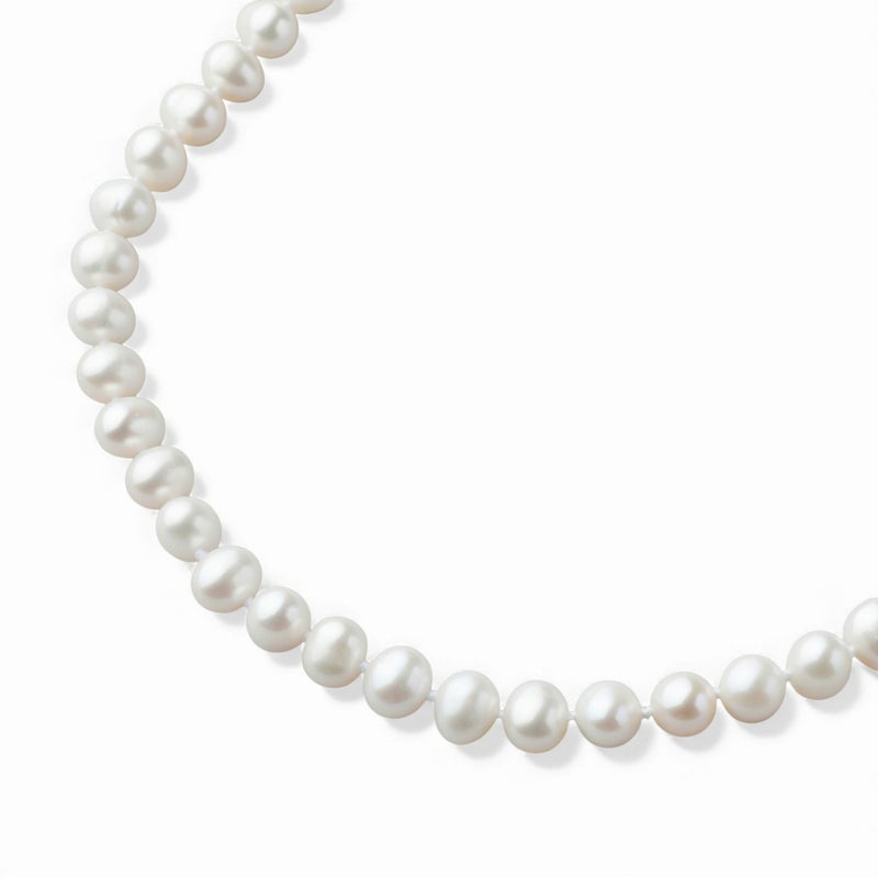 淡水真珠 ネックレス　5.5-6.0mm　50cm マンテル