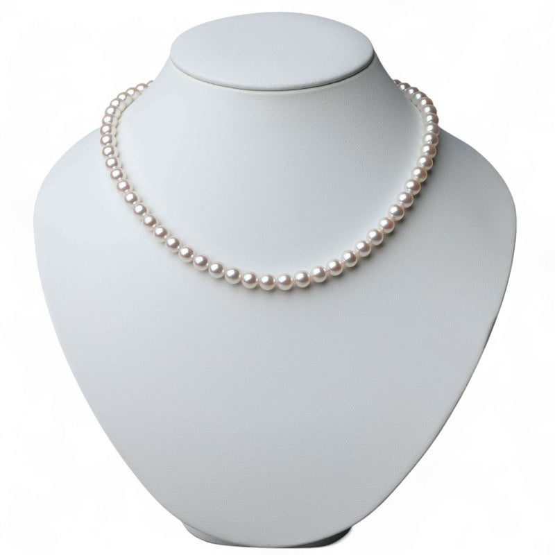 花珠真珠 ネックレスセット6.5-7.0mm -GOOD Quality-