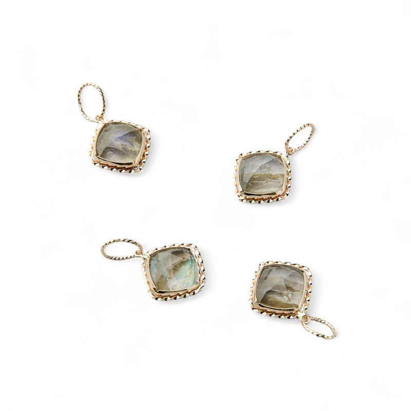 チャームペントップ　ラブラドライト