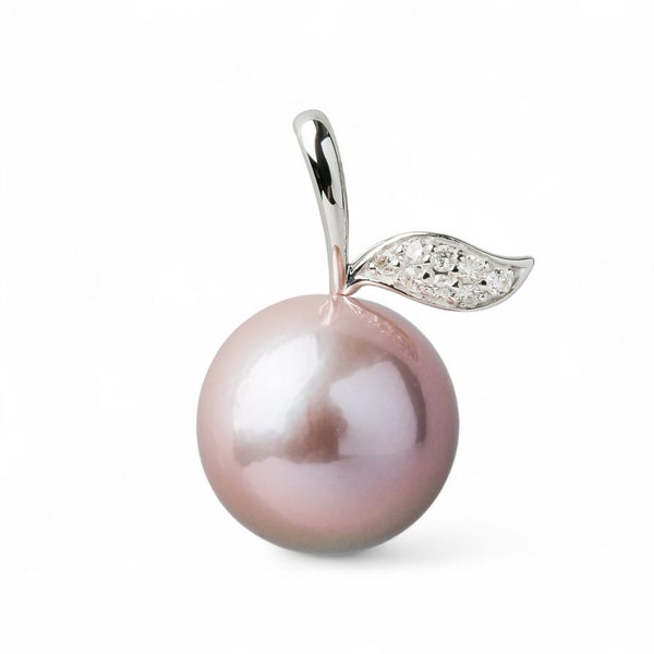 plumberry 淡水真珠 ペンダントトップ　13mmUP K18WG