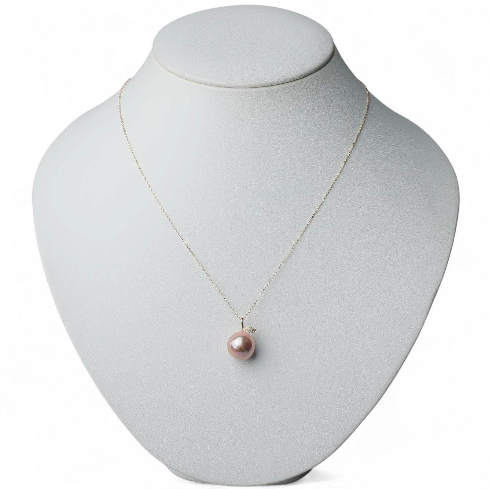 plumberry 淡水真珠 ペンダント　11mmUP K18YG