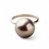 plumberry 淡水真珠 リング12mmUP K18YG