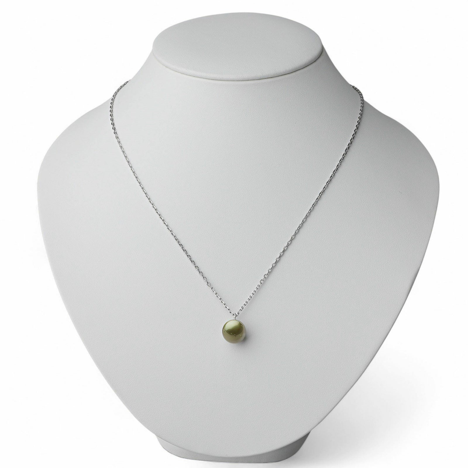 Pistachio タヒチ黒蝶真珠 ペンダント　11mmUP SUS316L