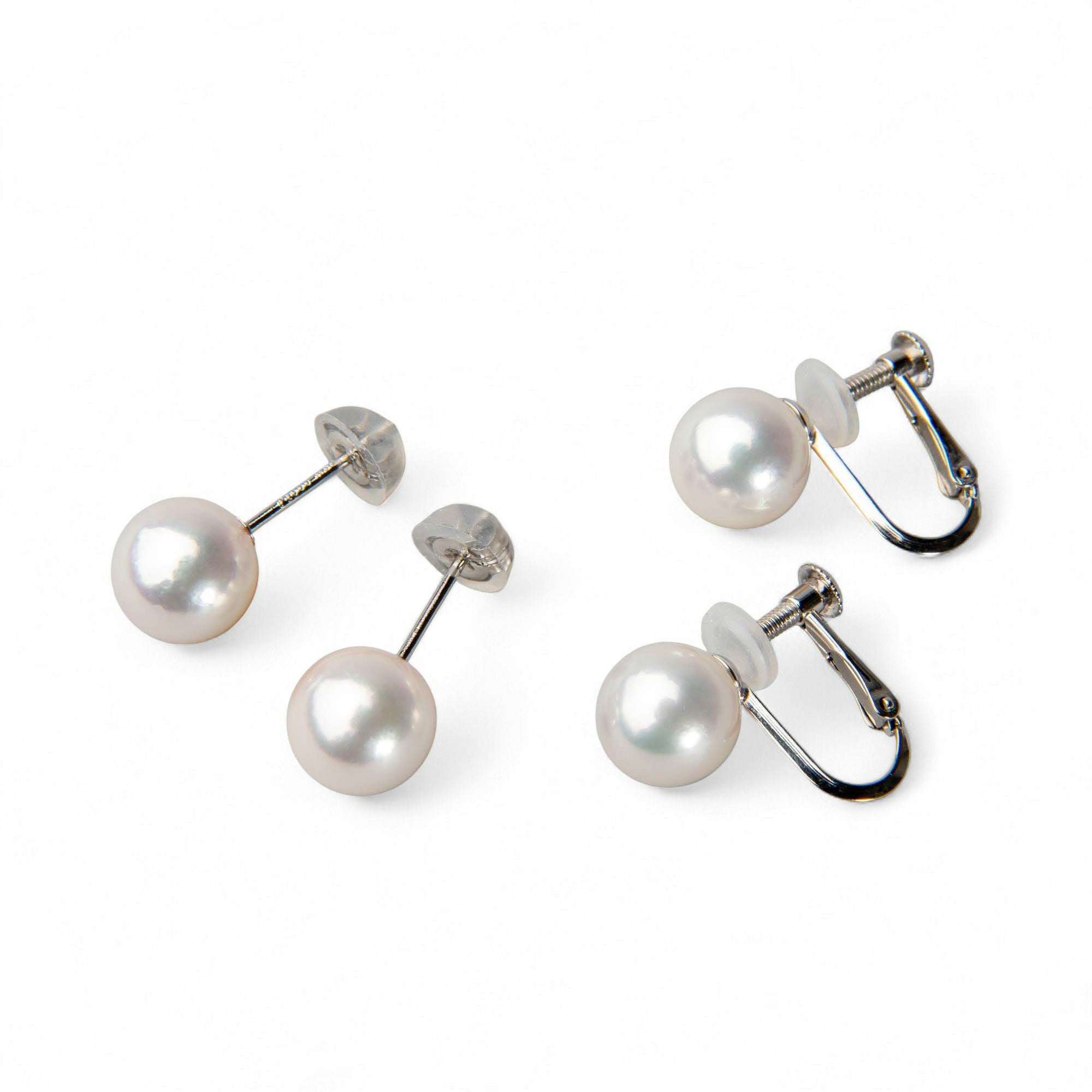 WEB限定】あこや真珠 ネックレスセット 7.5-8.0mm -準花珠- | 7.0-8.0mm