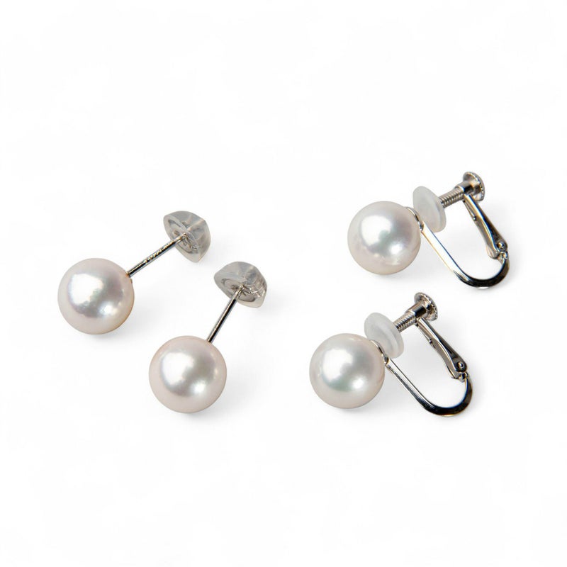 あこや真珠 ネックレスセット7.5-8.0mm -準花珠-