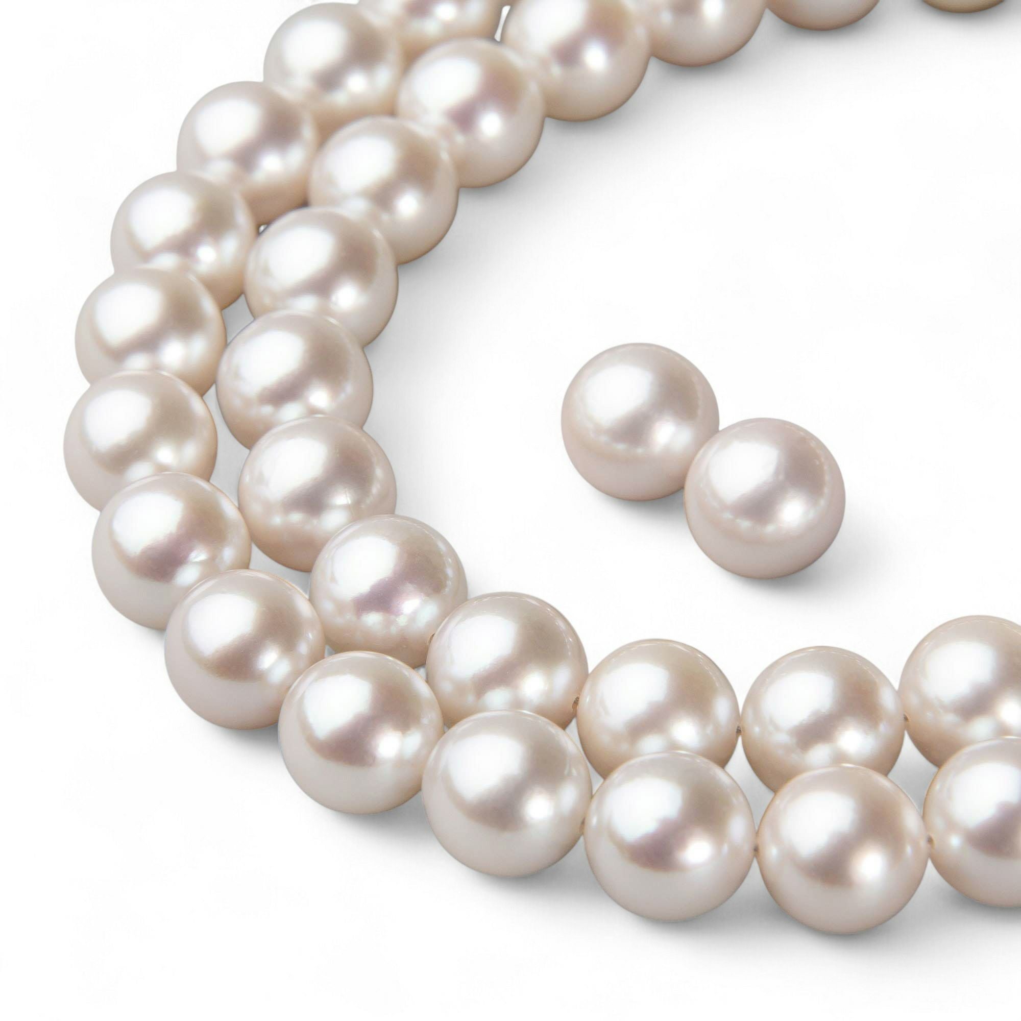 WEB限定】あこや真珠 ネックレスセット 8.0-8.5mm -準花珠- | 8.0-9.0mm