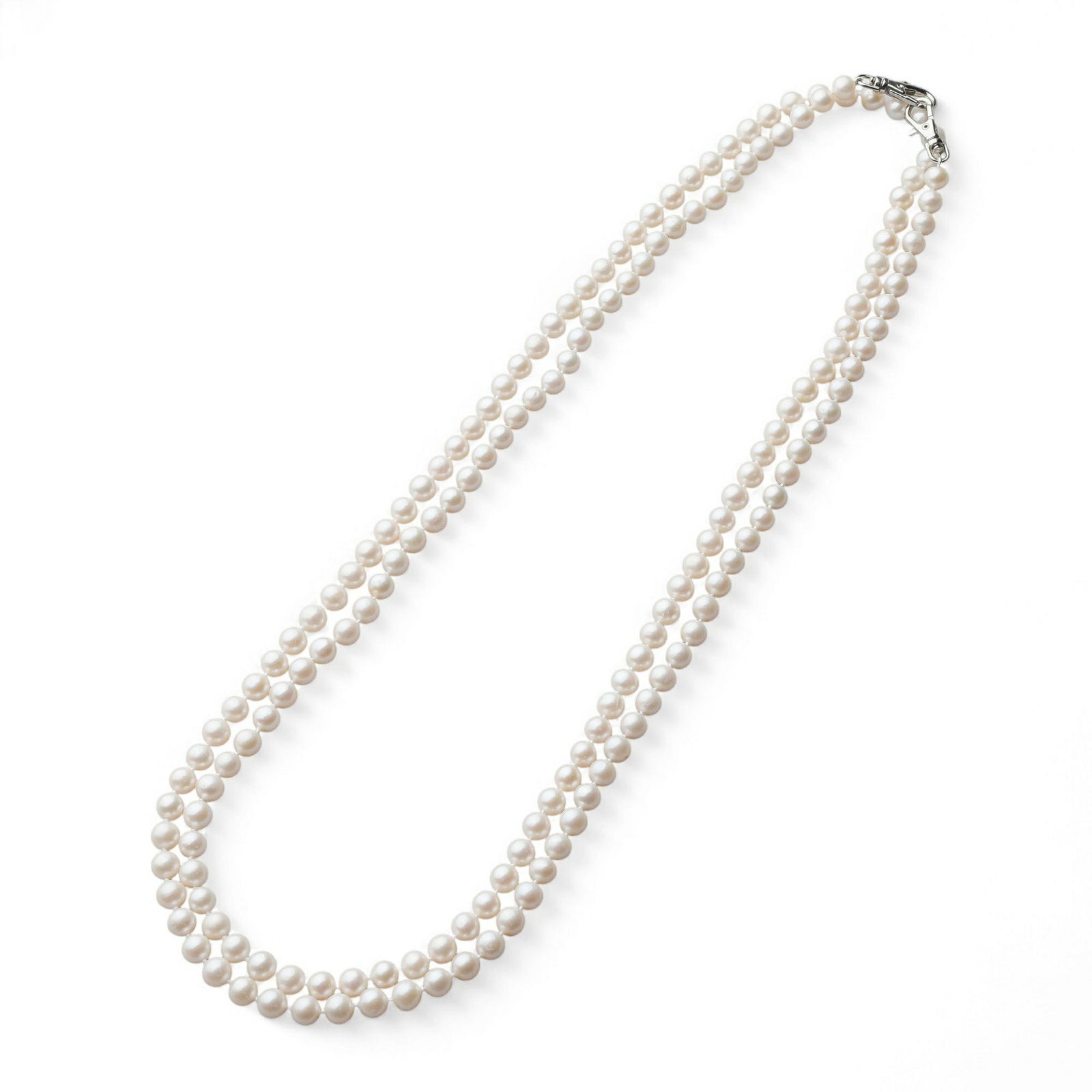 淡水真珠 ショルダーストラップ　6.5-7.0mm 130cm