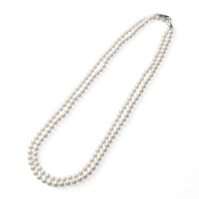 淡水真珠 ショルダーストラップ　6.5-7.0mm 130cm