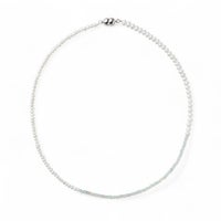 淡水真珠×オパール ネックレス　2.5-5.0mm ミックス