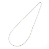 淡水真珠×オパール ロングネックレス　2.5-5.0mm ミックス