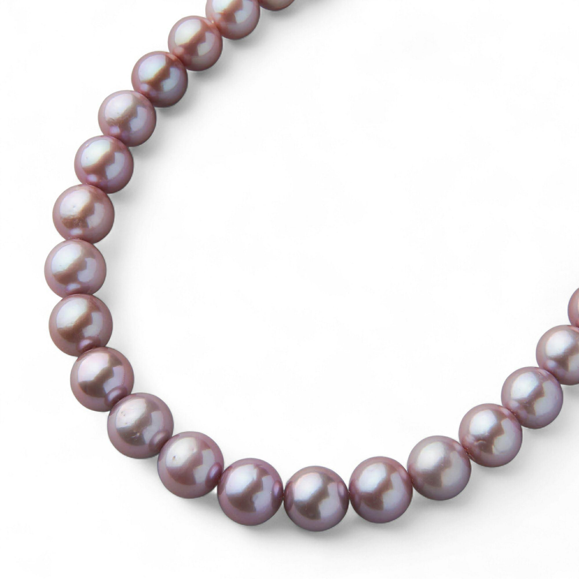 淡水真珠 ネックレス9-11mm -Mauvette- | 淡水真珠ネックレス