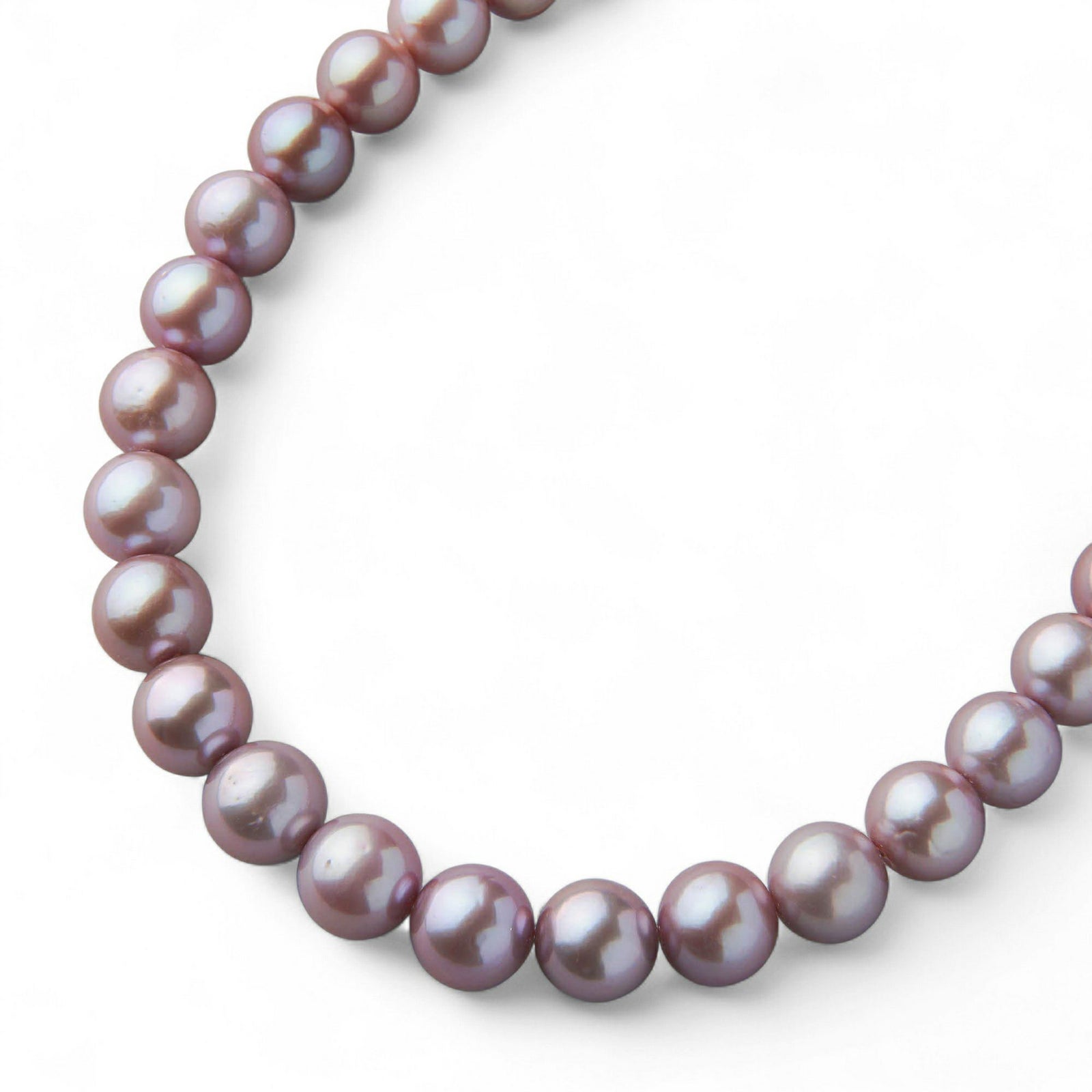 淡水真珠 ネックレス9-11mm -Mauvette-